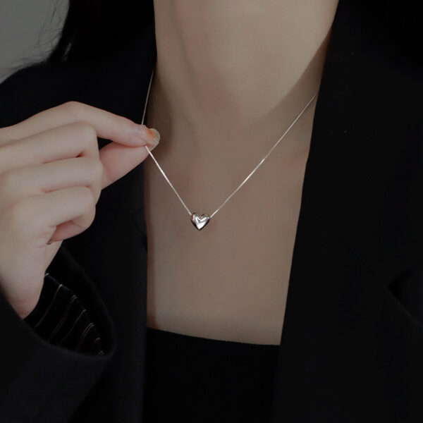 Collar Corazón Plata
