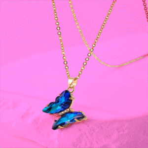 collar mariposa