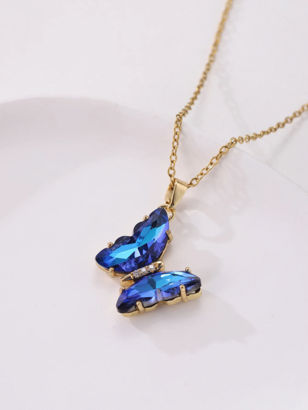 collar mariposa