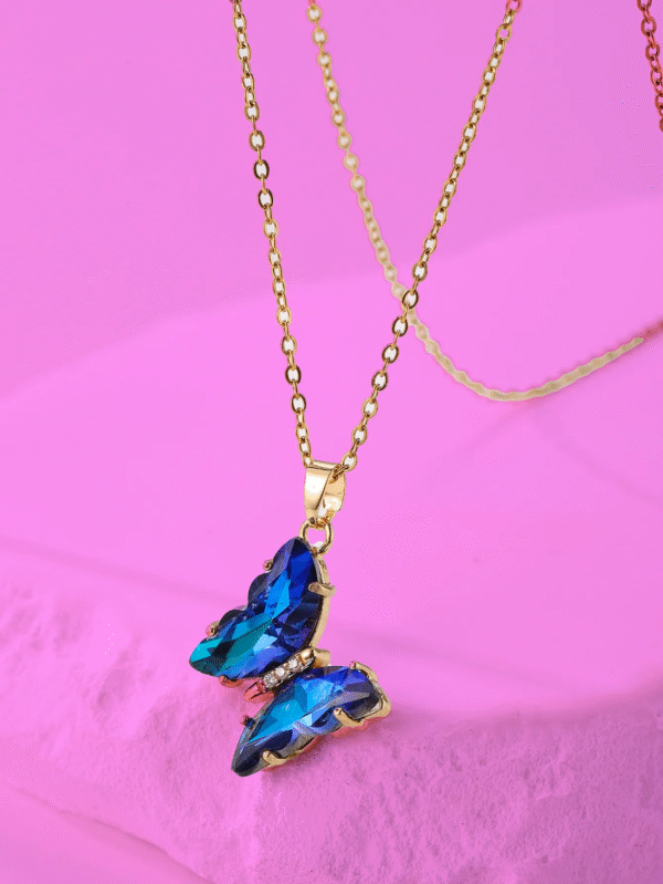 collar mariposa